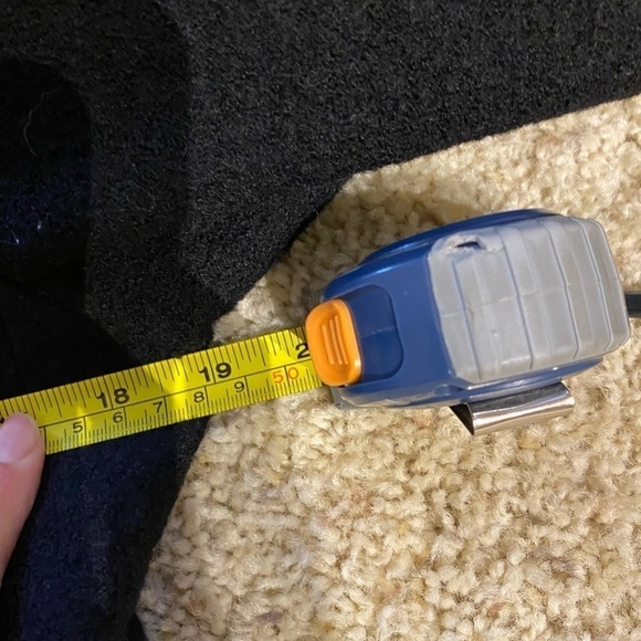 Club Monaco Women’s Wool & Leather Blend Moto Jacket Black Size Medium - Picture 6 of 7